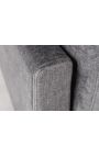 Corner sofa 295 cm BROOKE grey velvet