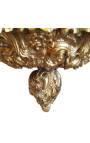 Veľký lustr štýlu Louis XV Rocaille s 8 rukami 