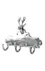 Hoofdstuk Hoofdstuk Aluminium "Deer hoofd" met 3 hooks