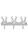 Door aluminium coat "drie heuvels" met 3 hooks