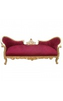 Napoléon III sofa's met medaillon