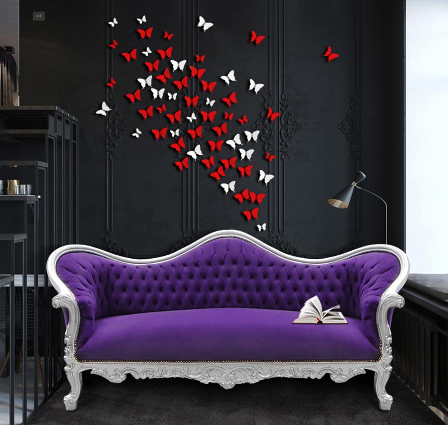 Déco murale Envolée de papillons · Trendy Little atelier déco